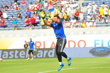 Kosta Rika, Copa America Centenario sırasında Paraguay ile Orlando Florida 'daki Dünya Kampı Stadyumu' nda karşılaştı.. 