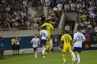 Paris Saint-Germain, Tottenham Hotspur 'a karşı 22 Temmuz 2017' de Orlando Florida 'daki Citrus Bowl' da.   