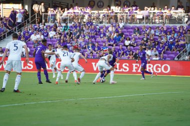 Orlando City SC, 24 Mayıs 2019 'da Orlando City Stadyumu' nda Los Angeles Galaxy 'ye ev sahipliği yaptı.