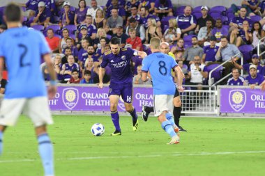 Orlando City 26 Temmuz 2018 'de Florida Exploria Stadyumu' nda NYC FC 'ye ev sahipliği yaptı. Fotoğraf: Marty Jean-Louis