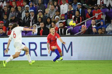 Amerikan Futbol Takımı 15 Kasım 2019 Cuma günü Orlando Florida 'daki Exploria Stadyumu' nda oynanan Concacaf Uluslar Ligi karşılaşmasında Kanada 'ya ev sahipliği yapmaktadır.