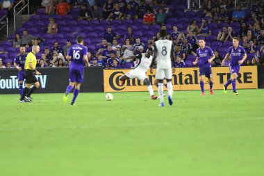 Orlando City SC 1 Eylül 2018 'de Florida Exploria Stadyumu' nda Philadelphia Union 'a ev sahipliği yaptı. Fotoğraf: Marty Jean-Louis