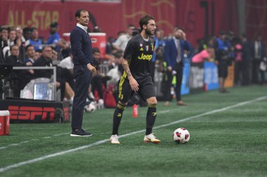 1 Ağustos 2018 tarihinde Atlanta 'daki Mercedez Benz Stadyumu' nda tüm yıldızlar Juventus 'a karşı..