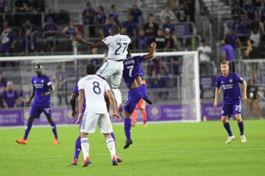 Orlando City 20 Şubat 2019 Çarşamba günü Orlando Fl 'daki Orlando City Stadyumu' nda New England 'a ev sahipliği yaptı. 