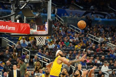 Orlando Magic 11 Aralık 2019 Çarşamba günü Orlando Forida 'daki Amway Center' da Los Angeles Lakers 'a ev sahipliği yaptı..  