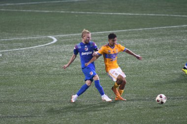 Atlanta United sunucusu Tigres & MLS Homegrown takımları 31 Temmuz 2018 'de Atlanta, Georgia' da düzenlenen MLS All Star haftasında.