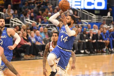 Orlando Magic 14 Mart 2019 Perşembe günü Orlando Florida 'daki Amway Center' da Cleveland Cavaliers 'a ev sahipliği yaptı..
