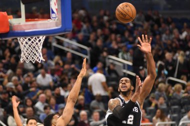 Orlando Magic, 19 Aralık 2018 tarihinde Orlando Florida 'daki Amway Center' da San Antonio Spurs 'a ev sahipliği yapmaktadır.. 