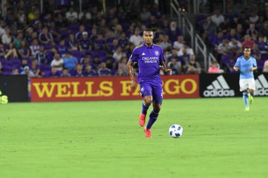 Orlando City 26 Temmuz 2018 'de Florida Exploria Stadyumu' nda NYC FC 'ye ev sahipliği yaptı. Fotoğraf: Marty Jean-Louis