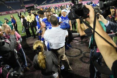 Georgia State Face Batı Kentucky Cure Bowl sırasında 16 Aralık 2017 'de Orlando Florida' daki Citrus Bowl 'da.  