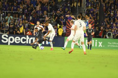 Orlando City 21 Nisan 2018 'de Orlando Florida' daki Exploria Stadyumu 'nda San Jose depremlerine ev sahipliği yaptı.. 