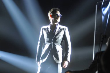 Latin şarkıcı Marc Anthony 5 Ekim 2014 'te Orlando Florida' daki Amway Center 'da konser verdi..  