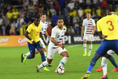 ABD Erkekler Milli Takımı 21 Mart 2019 'da Orlando City Stadyumu' nda Ekvador Milli Takımı 'na ev sahipliği yaptı.. 
