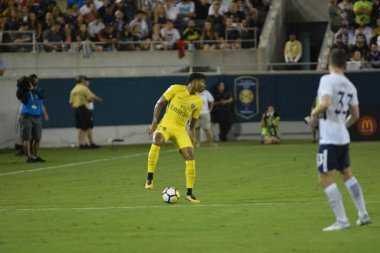 Paris Saint-Germain, Tottenham Hotspur 'a karşı 22 Temmuz 2017' de Orlando Florida 'daki Citrus Bowl' da.   