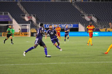 Orlando City SC, 29 Haziran 2016 'da Orlando Florida' daki Kamp Dünyası Stadyumu 'nda Fort Lauderdale Strikers' a ev sahipliği yaptı..