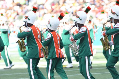 Orlando, Florida 'daki Kamp Stadyumu' nda 2018 Yıllık Florida Klasikleri (BCU vs FAMU) - 17 Kasım 2018.  
