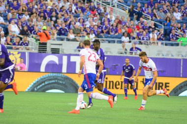 Orlando City, 24 Ağustos 2016 'da Orlando Florida' daki Kamp Dünyası Stadyumunda Toronto FC 'ye ev sahipliği yaptı..