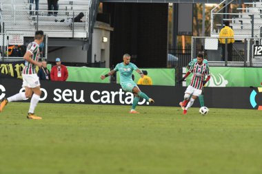 Fluminense, Florida Kupası 'nda 15 Ocak 2018' de Orlando Florida 'da oynanan Spektrum Stadyumu' nda Barcelona SC 'ye karşı..
