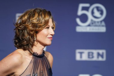 15 Ekim 2019 'da Nashville, Tennessee' deki Linbscome Üniversitesi 'nde verilen 50. GMA Dove Ödülleri sırasında kırmızı halı.