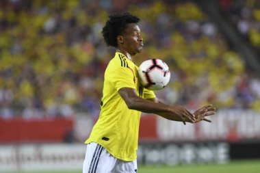 ABD Kolombiya 'ya karşı Raymond James Stadyumu' nda 11 Ekim 2018 'de.  