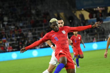 Amerikan Futbol Takımı 15 Kasım 2019 Cuma günü Orlando Florida 'daki Exploria Stadyumu' nda oynanan Concacaf Uluslar Ligi karşılaşmasında Kanada 'ya ev sahipliği yapmaktadır.