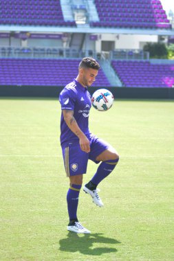 Orlando City SC, Dom Dwyer 'ı tanıtmak için bir basın toplantısı düzenledi..  