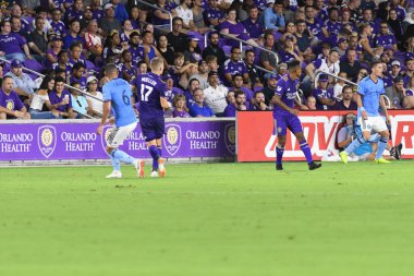 Orlando City 26 Temmuz 2018 'de Florida Exploria Stadyumu' nda NYC FC 'ye ev sahipliği yaptı. Fotoğraf: Marty Jean-Louis