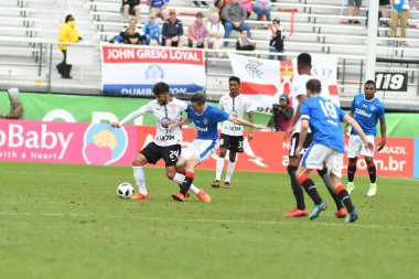 13 Ocak 2018 'de Orlando Florida' daki Spektrum Stadyumu 'nda düzenlenen Florida Kupası' nda Korucular Corinthianlara karşı..