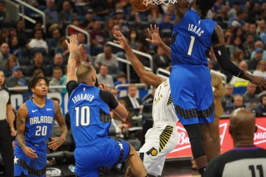 Orlando Magic 10 Kasım 2019 'da Indiana Pacers' ı Amway Center 'da ağırlıyor. Fotoğraf: Marty Jean-Louis