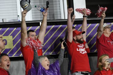 Orlando Florida Exploria Stadyumu 'ndaki 2019 Tedavi Kupası 21 Aralık 2019 Georgia Southern Eagles' a karşı Liberty Flames.