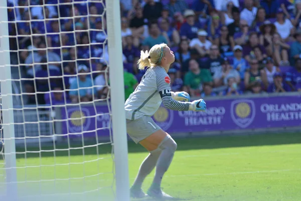 Orlando Pride Gastheer Van Houston Dash Orlando City Stadium Juni — Stockfoto