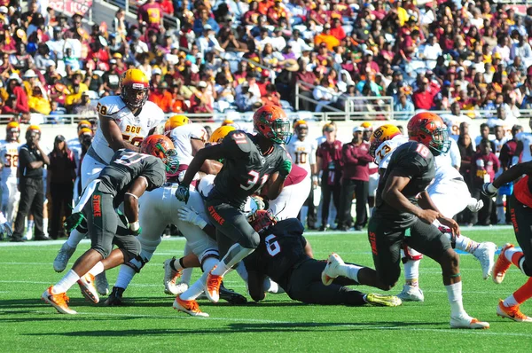 Florida Rattlers Face Bethune Cookman Wildcats Durig Florida Classics Camping — стокове фото