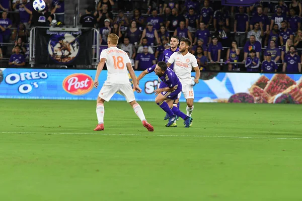 Orlando City Ospita Atlanta United All Exploria Stadium Agosto 2018 — Foto Stock