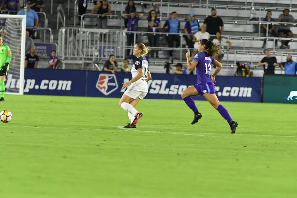 Orlando Pride Accueille North Carolina Courage Stade Exploria Mai 2018 — Photo