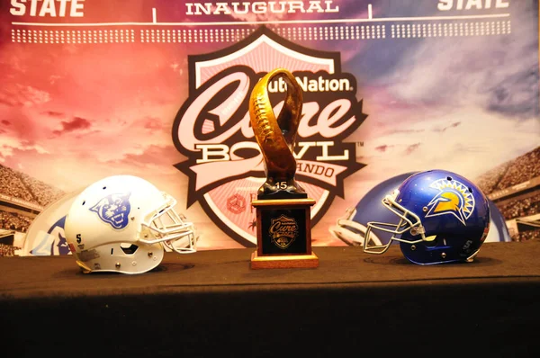 Georgia State Football Team Prepara Para Cure Bowl Mientras Enfrentan —  Fotos de Stock