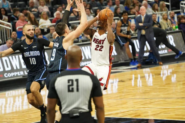 Jogo Basquete Temporada Nba Orlando Magic Miami Heat Janeiro 2020