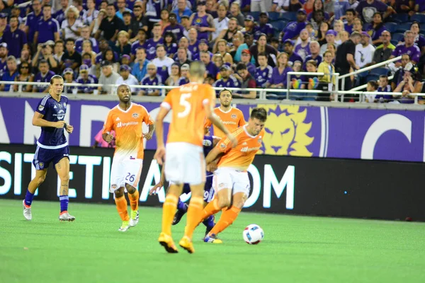 Orlando City Sediou Houston Dynamo Julho 2016 Camping World Stadium — Fotografia de Stock