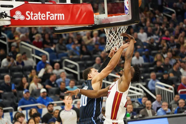 Orlando Magic Házigazda Miami Heat Amway Center Orlando Florida Szombaton — Stock Fotó