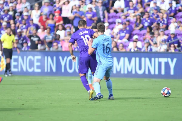 Orlando City Host New York City Orlando City Stadium Orlando — Stock fotografie