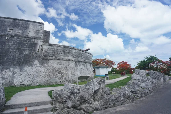 Veduta Delle Antiche Mura Della Fortezza — Foto Stock