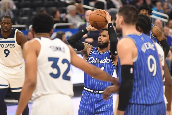 Orlando Magic, 7 Şubat 2019 'da Orlando, Florida' da bulunan Amway Arena 'da Minnesota Timberwolves' a ev sahipliği yapar..  