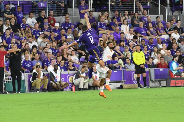 Orlando City Anfitrión Atlanta United Exploria Stadium Agosto 2018 Orlando — Foto de Stock