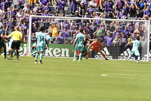 Orlando City Ist Samstag Den April 2019 Gastgeber Der Vancouver — Stockfoto