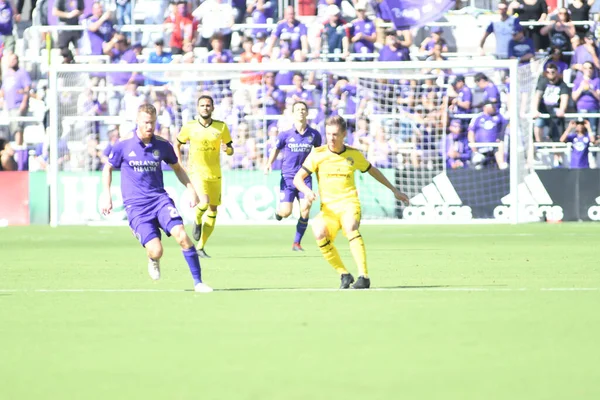 Orlando City Hostí Columbus Orlando City Stadium Října 2018 Orlando — Stock fotografie