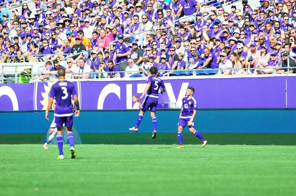 Orlando City Ospita Real Salt Lake Citrus Bowl Orlando Florida — Foto Stock