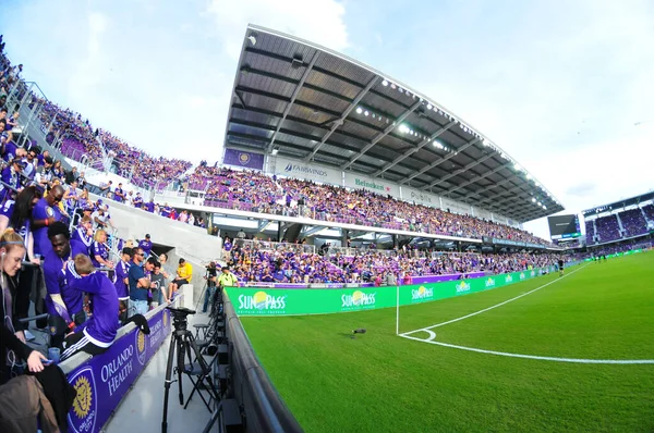 Orlando City Hosts Nyc Orlando City Stadium Orlando Florida March — Stock Photo, Image