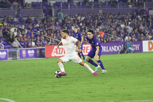 Orlando City Värd För Lafc Exploria Stadium Orlando Florida Lördag — Stockfoto