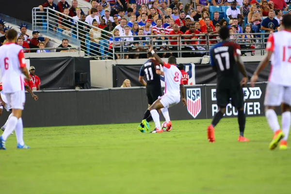 Usa Fotbollslag Värd Trinidad Tobago Everbank Field Jacksonville Florida Den — Stockfoto