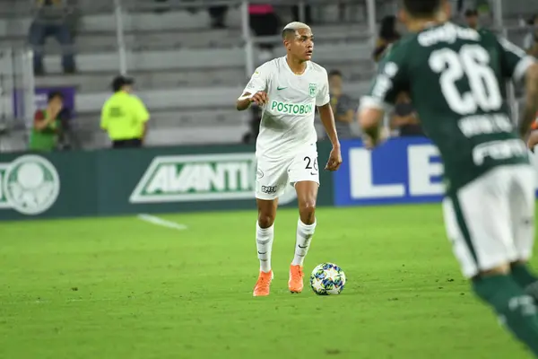 Florida Cup 2020 Palmeiras Atlético Nacional Jogo Estádio Exploria Orlando — Fotografia de Stock