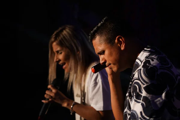 Miel San Marcos Band Actúa Iglesia Dios Pentecostal Tampa Florida — Foto de Stock